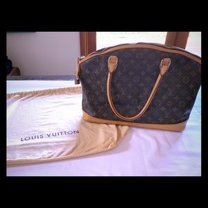 LOUIS VUITTON Monogram Lockit Horizontal Tote